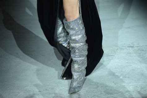 ysl glitter boots 2017|Those Saint Laurent glitter boots cost more than some cars — .